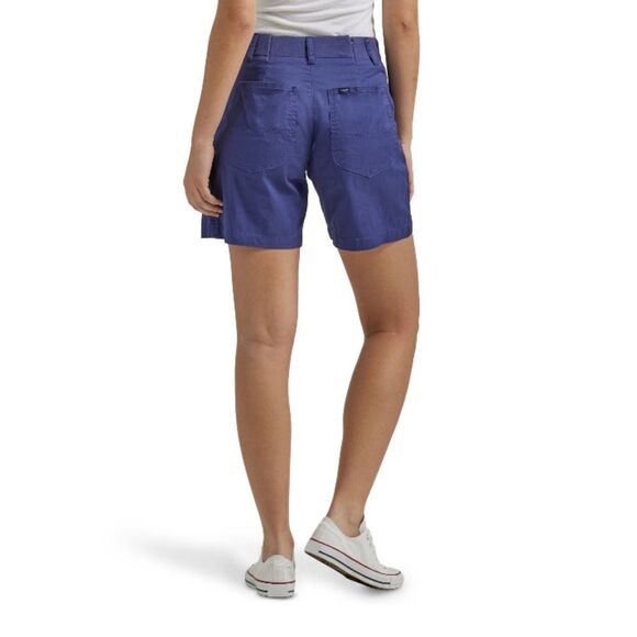 Lee Women's Mid Rise 7" Utility Comfy Cargo Short Size 18 M - Picture 5 of 8